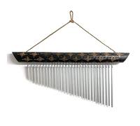 Large fair trade 30 note musical Wind Chimes made in Bali | Suitable for use Indoors or garden | 60cm long | Memorial Wind Chimes | Windchimes decorations for Garden home patio porch