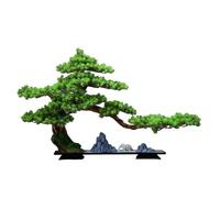 Large Fake Plant Decoration Living Room Entrance Landscape Artificial Cypress Bonsai Tree Ornaments Potted Artificial Trees