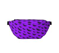 Large Fanny Packs for Women Men Cross Body - cute bats violent Halloween Travel Crossbody Bags for Women Trendy, Waist Bag for WomenBelt Bag for Women Men Crossbody With Adjustable Strap