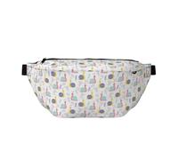 Large Fanny Packs for Women Men Cross Body - Cute Hand Painted Snail Travel Crossbody Bags for Women Trendy, Waist Bag for WomenBelt Bag for Women Men Crossbody With Adjustable Strap