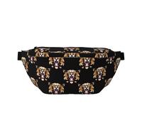 Large Fanny Packs for Women Men Cross Body - funny Tiger Travel Crossbody Bags for Women Trendy, Belt Bag for Women Men Crossbody, Waist Bag for Women With Adjustable Strap