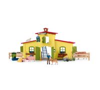 Large Farm Barn with Figures, Animals & Accessories - Schleich - 42605 Playset