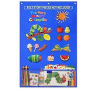 Large Felt Board for Toddlers, 24"x36" Felt Letter Board with Magnetic Strips & Grommets, Felt Bulletin Board Perfect for Interactive Storytelling & Play-Based Learning at Home or in the Classroom