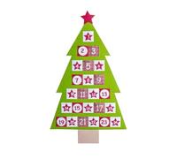 Large Felt Christmas Tree Advent Calendar With Seeds; Flowers, Veg, Herbs or Mixed! (Vegetable Seed Sachets)