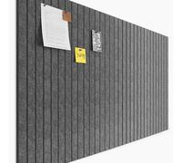 Large Felt Pin Board: 12 Pack Cork Board Alternative- 120x90cm with 60 Safe Removable Adhesive Tabs, Cork Boards for Walls for Home Office Classroom Notice Board