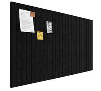 Large Felt Pin Board: 6 Pack Cork Board Alternative- 90x60cm with 30 Safe Removable Adhesive Tabs, Cork Boards for Walls for Home Office Classroom Notice Board