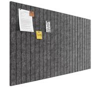 Large Felt Pin Board: 90x60cm Cork Board Alternative-6 Pack Cork Boards for Walls for Home Office Classroom Notice Board with Strong Adhesive