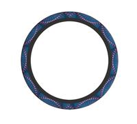 Large Ferris Wheel Printed Steering Wheel Cover Elastic Stretch Car Wheel Wrap Breathable Non-Slip Steering Wheel Protector for Car Truck SUV