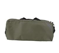 Large First Responder Bag with Reflective Strips - Heavy Duty 600D Oxford Emergency Gear Bag for Firefighters, EMTs & Paramedics - Adjustable Shoulder Strap Trauma Kit (Green)