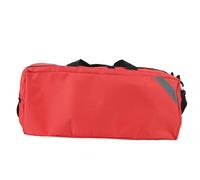 Large First Responder Bag with Reflective Strips - Heavy Duty 600D Oxford Emergency Gear Bag for Firefighters, EMTs & Paramedics - Adjustable Shoulder Strap Trauma Kit (Red)