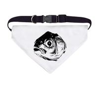 Large 'Fish Head' Dog/Cat/Pet Bandana (PD00062214)