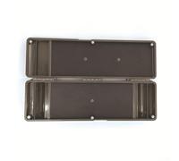 Large Fishing Rig Box with 10 Fixing Pins, Anti-Bump For EVA Storage Case for Carp Tackle, Strong Magnet Closure, Built-in 20cm Ruler, Dark Army Green