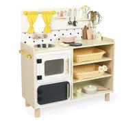Janod Shiny Grandma Large Well Equipped Kitchen Golden Kids