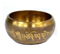 Large Five Buddha Singing Bowl KDMD Gold One Size