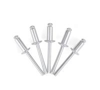 Large Flange Blind Rivets, Blind Pop Rivets Aluminium and Steel Multiple Sizes Pack of 255(15mm,20PcsM4)