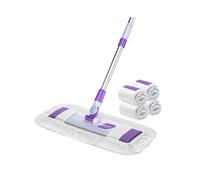 Large Flat Mop, New Lazy Dust Mop, Household Mop, Wet and Dry Use, Handheld Hands-Free Floor Cleaning Tool