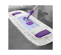 Large Flat Mop, New Lazy Dust Mop, Household Mop, Wet and Dry Use,Handheld Hands-Free Floor Cleaning Tool