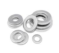Large Flat Washers M1.6-M22 | 304 Stainless Steel | DIN9021 | Metal Gaskets for Industrial Use(M10x20x1.5mm 10pcs)