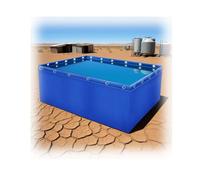 Large Flexible PVC Fish Pond Liner Waterproof Foldable Canvas with Pull Rings - Scratch-Resistant for Aquaculture Outdoor Fish Tanks Garden Ponds (2x1m)