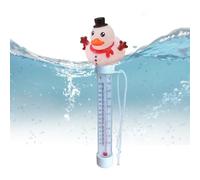 Large Floating Digital Pool Temperature - Easy Read Pool Indicator, Hot Tub Spa Accessory, Buoyant Heat Monitor, Clear Design With High Contrast Markings | Reliable Floating Gauge