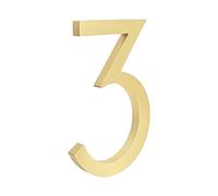 Large Floating Gold 15cm Modern Architectural Sign(3,10cm)
