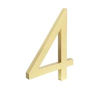 Large Floating Gold 15cm Modern Architectural Sign(4,10cm)
