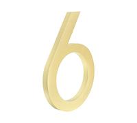 Large Floating Gold 15cm Modern Architectural Sign(6,15cm)