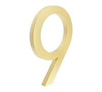 Large Floating Gold 15cm Modern Architectural Sign(9,15cm)