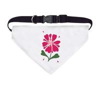 Large 'Flower Blowing In The Wind' Dog/Cat/Pet Bandana (PD00062552)