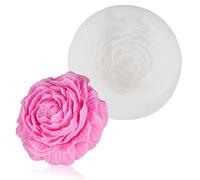 Large Flower Candle Mould, Peony 3D Silicone Mold, Aromatherapy Candle Moulds, Food Grade Molds for Soap Plaster DIY Crafts Baking Decoration Moulding Casting Handmade Gift