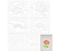 Large Flower Stencils Innovative Reusable Flower Garden Fence