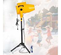 Large Foam Blaster,High-Output Bubble Machine,Adjustable Angle/shaking head Foam Can-non,for Outdoor Celebrations,Weddings,Water Parks,6-10m Distance,80㎡ Foam Production(Yellow)
