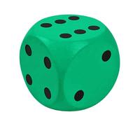 Large Foam Dice - Jumbo Soft Cube, Fifteen Centimeter Size, Educational Activity Toy, Classroom Learning Aid, Kids Party Game, School Teaching Tool, Math Practice Cube improving engagement du
