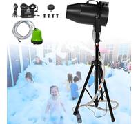 Large Foam Machine, 1000W Party Foam Cannon With A Tripod Stand, Powerful Foam Party Machine, For Backyard, Pool, Outdoor Events, Birthdays(Black)