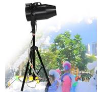 Large Foam Machine,Stage Effect Jet Foam Machine,Adjustable Angle Stage Effect Jet Foam Machine Foam Snow Maker for Party Outdoor Summer Swimming Pool,6-10m Distance/80㎡ Area