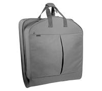 Large Foldable Premium Garment Carrier Suit Bag With Adjustable Handles - Wardrobe, Jacket, Dress Cover Storage for Men's Travel (Dark Grey)