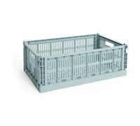 HAY - Colour Crate Large Storage, Dusty Blue - Dusty Blue