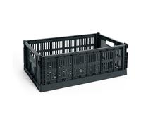 HAY - Colour Crate Large Storage, Charcoal - Charcoal