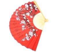 Large Folding Fan Wall Decor, Chinese Style Bamboo Paper