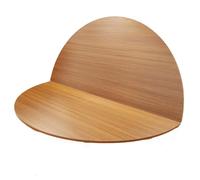 Large Folding Round Table Top, Wood Foldable Temporary Table Top Extender, Banquet Dining Table No Legs Circle Tabletop Space Saving, for Desktop Transformation(B,150cm)