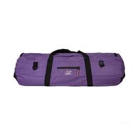 Large Folding Tent Storage Bag with Double Handles, Waterproof Material, Adjustable Buckle Webbing, Front Pocket, and Security Keyhole for Outdoor Use (Purple L)