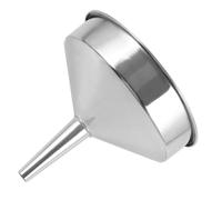 Large Food Grade Stainless Steel Funnel for Efficient Liquid Transfer Heavy Duty Kitchen Funnel with Wide Mouth Design for Bottles Canning and Automotive Use