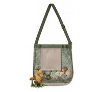 Large Foraging Kit - Capacity Mushroom Picking, Bag Adjustable Shoulder Strap with Phone Pocket Outdoor Harvest Carrier for Forest Woods Wilderness Trail Mountain Backyard Farm Meadow Hiking