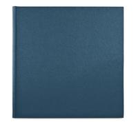 Large Format Album "Wrinkled", 30 x 30 cm, 80 White Pages, Blue