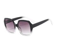 Large Frame Men's Outdoor Sunglasses Driving Vacation Women's Commuter Sun Glasses(Clear)