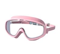 Large Frame Swimming Goggles - Anti Fog High Definition Waterproof, Adult Swim Goggles UV Protection Clear Vision, Big Frame Protective Gear For Men Women | For Pool Beach