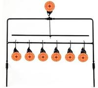 Large Freestanding 7 Target Self Resetting Marco Paul Black One Size