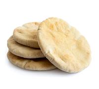 Large Fresh Pita Bread Pack - 6 Pieces per Bag x 15 Packs | Soft, Fluffy & Oven-Baked Pita for Wraps, Sandwiches & Meals
