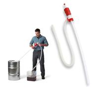 Large fuel Syphon Pump 150cm | Heavy Duty Manual Hand Transfer Pump for Water & Oil - Multi-Purpose Liquid Transfer Hose