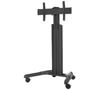 Large Fusion™ Manual Height Adjustable Mobile AV Cart